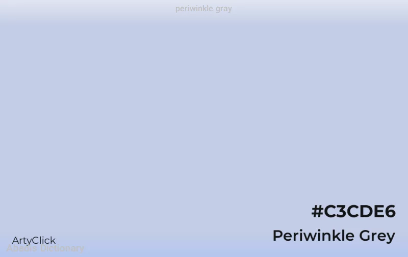 periwinkle gray